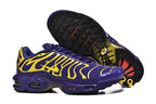 Nike Air Max Plus Sneakers Purple and Yellow