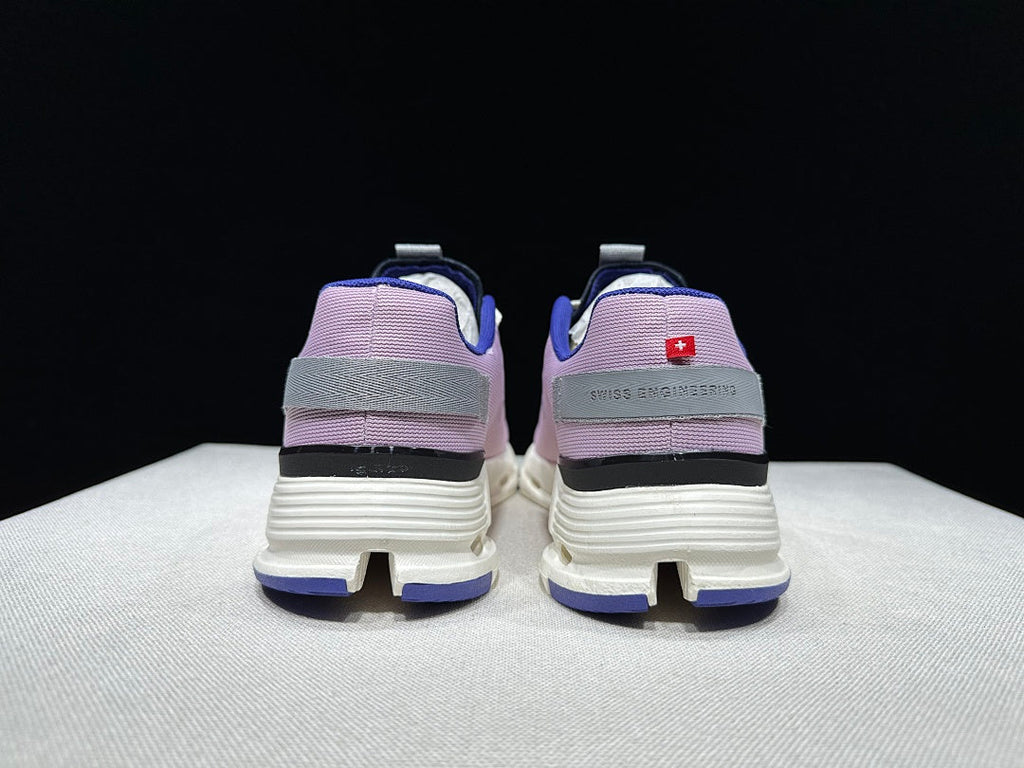 On Cloudnova Form 2 Sneakers in Lilac and White