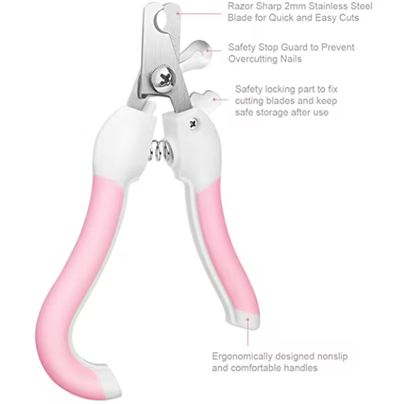 Easy Pet Grooming: Effortless Nail Clippers for Dogs & Cats