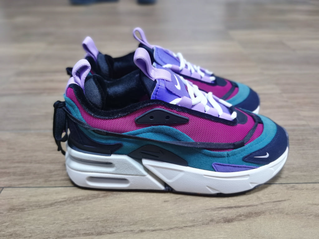 Nike Air Max Furyosa Sneakers in Purple, Teal and Black
