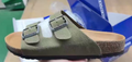 Birkenstock Arizona Suede Two-Strap Sandals