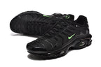 Nike Air Max Plus Sneakers Black and Volt