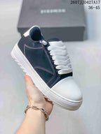 NUMERIS Denim Casual Sneakers Navy and White 07JJD427A1
