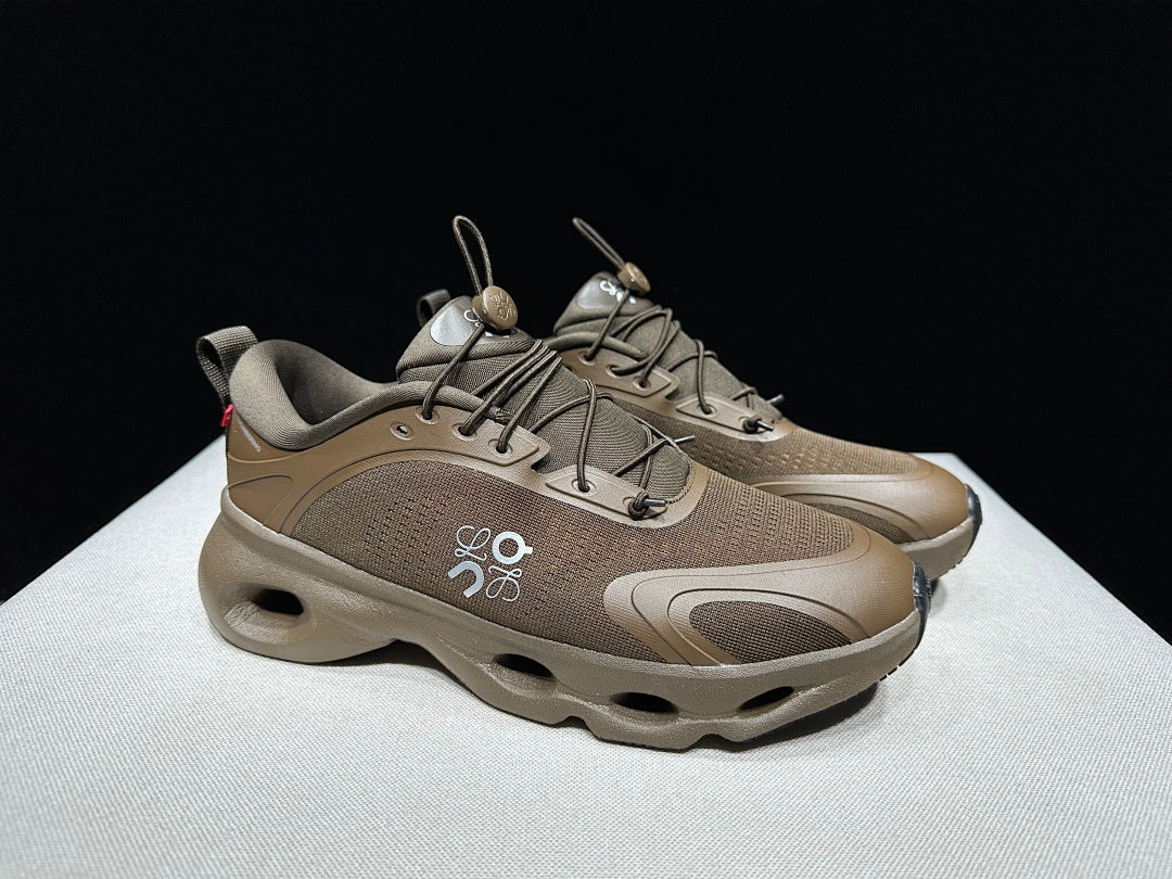 On x LOEWE Cloudventure 3.0 Sneakers, Light Brown