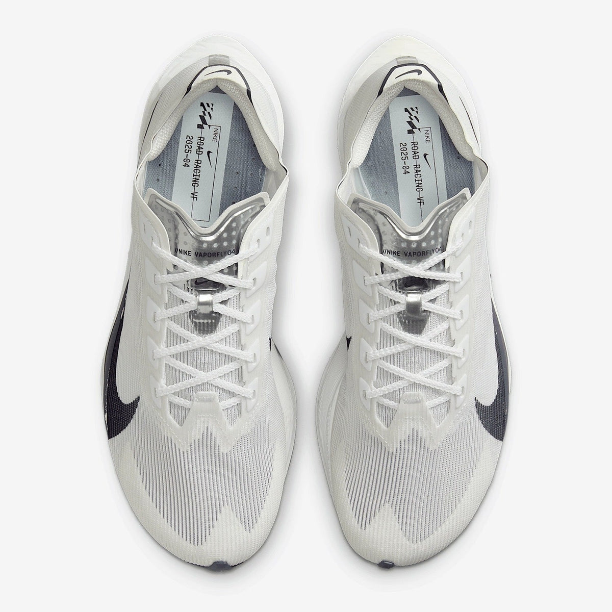 Nike Vaporfly Next 4% Road Racing Shoes White Grey HF6414-100