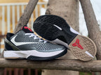 Nike Kobe 6 Basketball Shoes Black White Red
