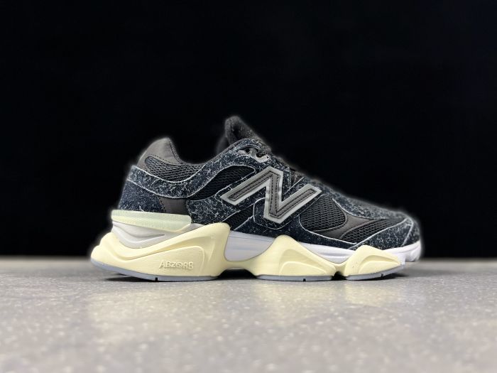 New Balance 9060 HSD Sneakers in Black and Cream