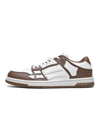 AMIRI Low-Top Sneakers in Brown and White