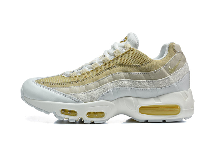 Nike Air Max 95 TT Sneakers, White and Gold