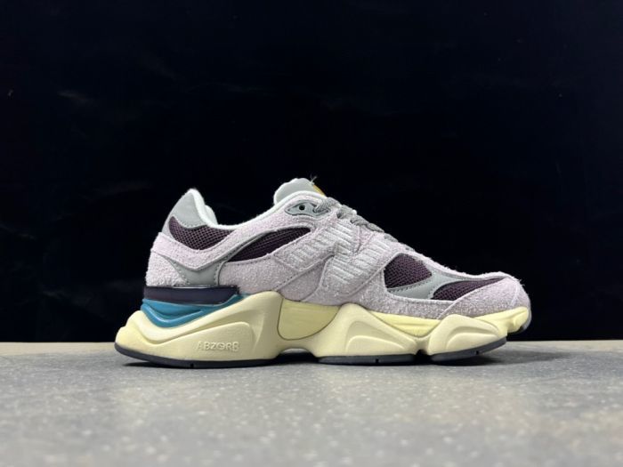 New Balance U9060SRA Sneakers in Grey and Yellow