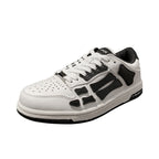 Spade A MFS003-111 White and Black Low-Top Sneakers