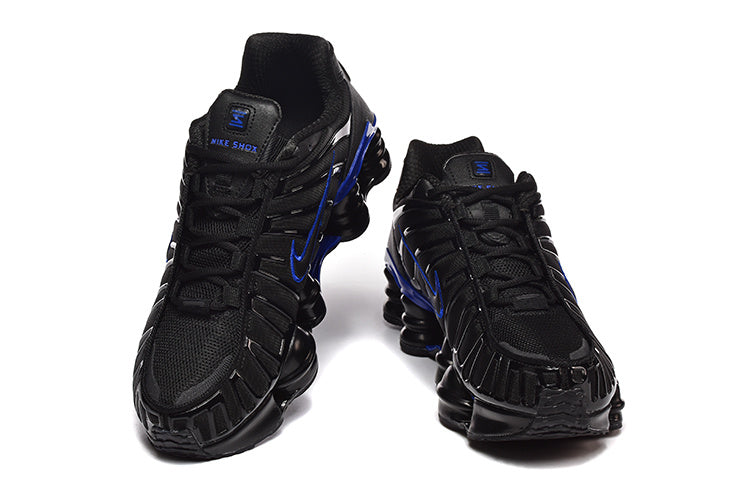 Nike Shox TL Black and Blue Sneakers
