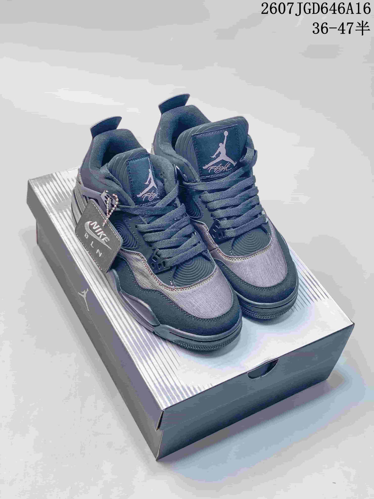 Jordan Air Jordan 4 Retro Sneakers Charcoal Black JA8136