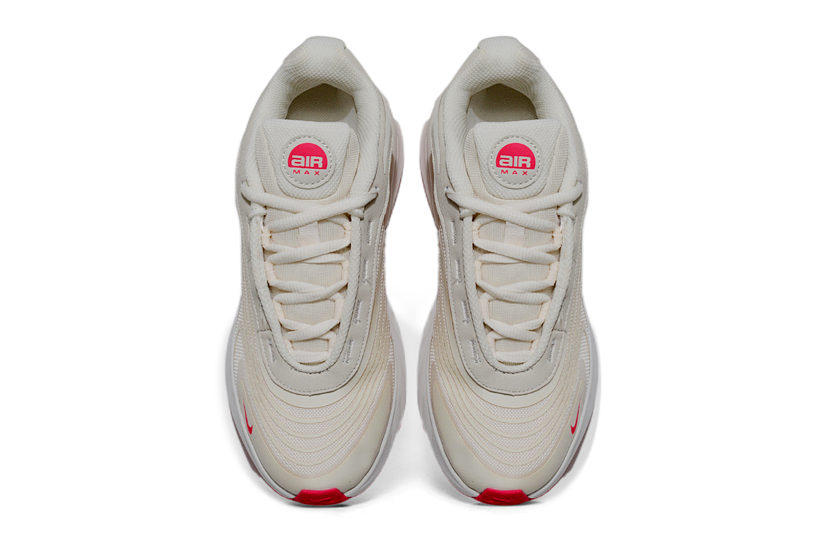 Nike Air Max Sneakers in Gray and Red