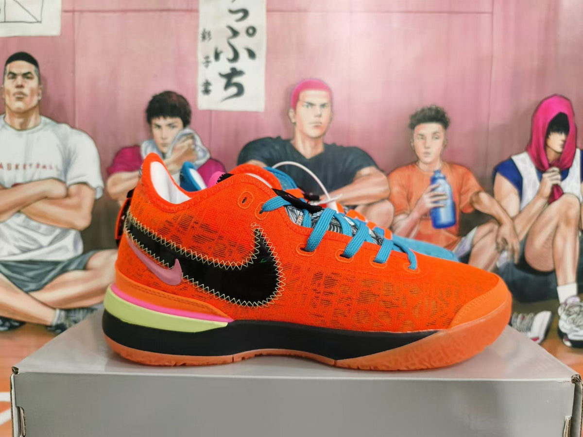 Nike Kobe 8 Basketball Shoes in Orange and Blue