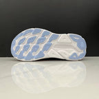 HOKA Clifton 9 Running Shoes in Blue and Orange