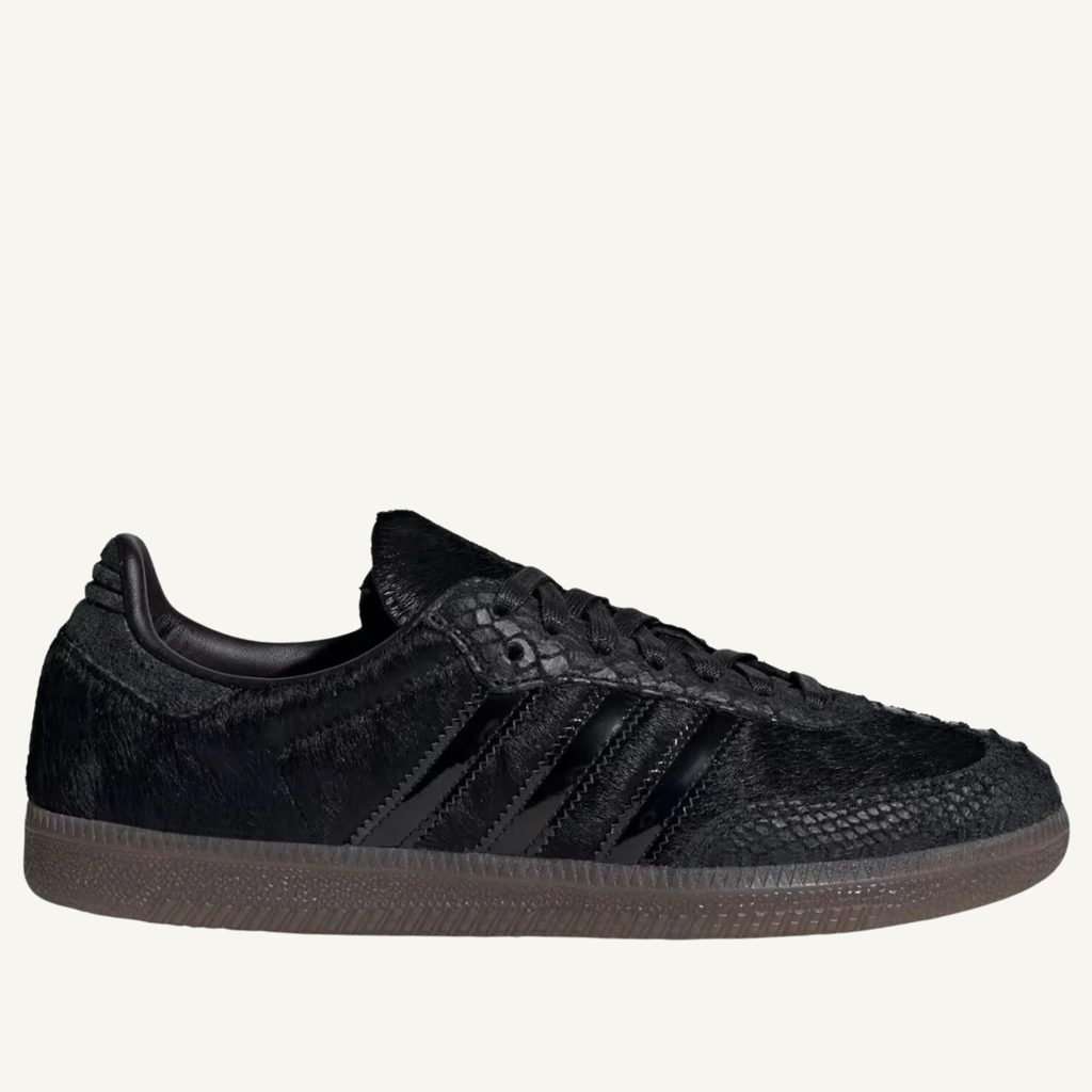 Adidas Originals Women's Black Pony Hair Samba OG Sneakers, IH9149