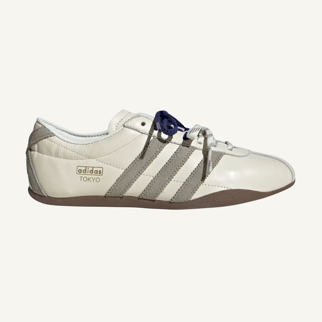 Adidas Originals Women's Off White/Silver Pebble Tokyo Sneakers, KJ7542