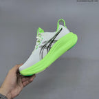 ASICS Gel-Nimbus 28 Running Shoes White Neon Green