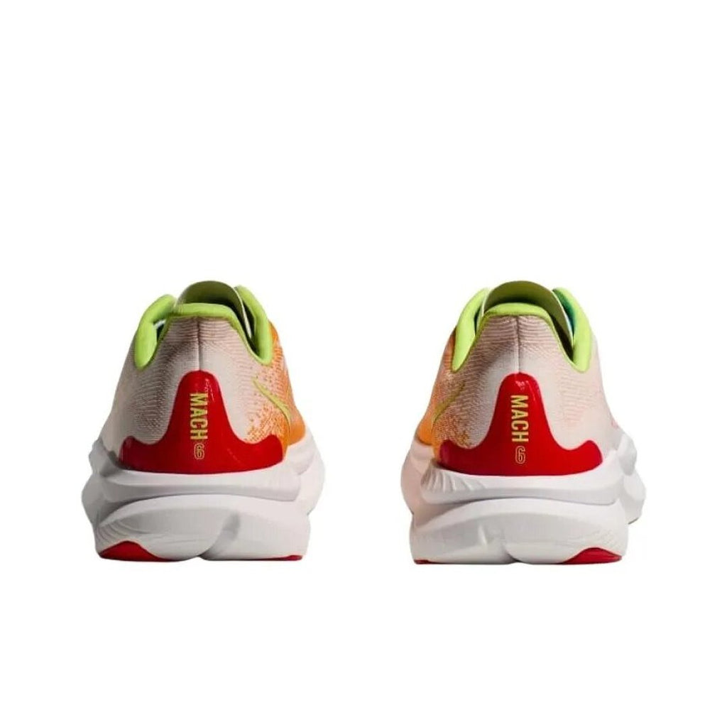 HOKA Mach 6 Running Shoes in Peach and Orange