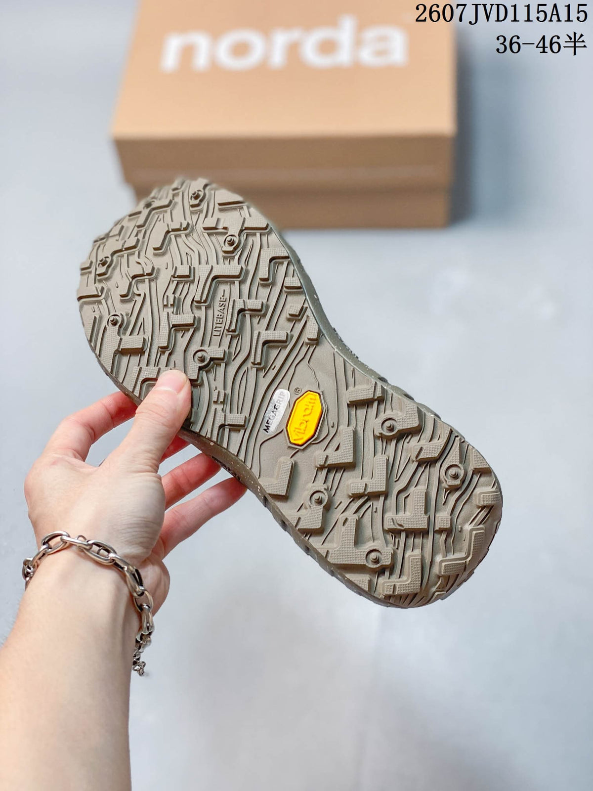 NORDA 001 G+ Trail Sneakers Mustard Gray 2607JVD115A15