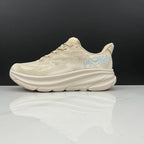 HOKA Clifton 9 Running Shoes in Beige and Tan