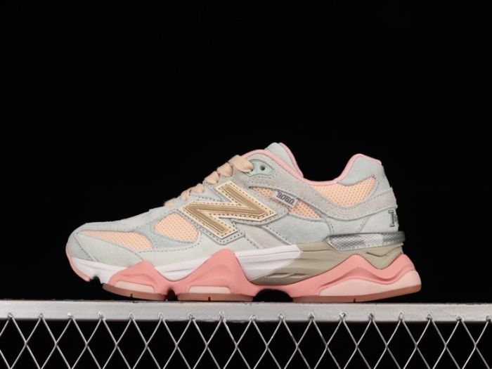 New Balance U9060JG1 Sneakers in Sage and Pink
