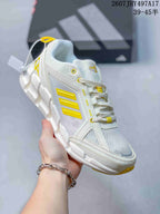 Adidas Climacool Ventage White Yellow Running Sneakers