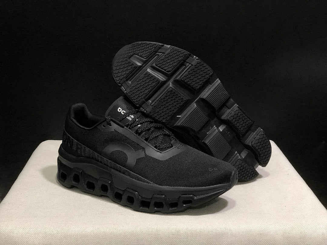 On Cloudmonster 2 Black Running Shoes