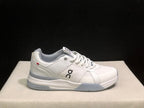 On The Roger Clubhouse Pro Tennis Shoes White Grey