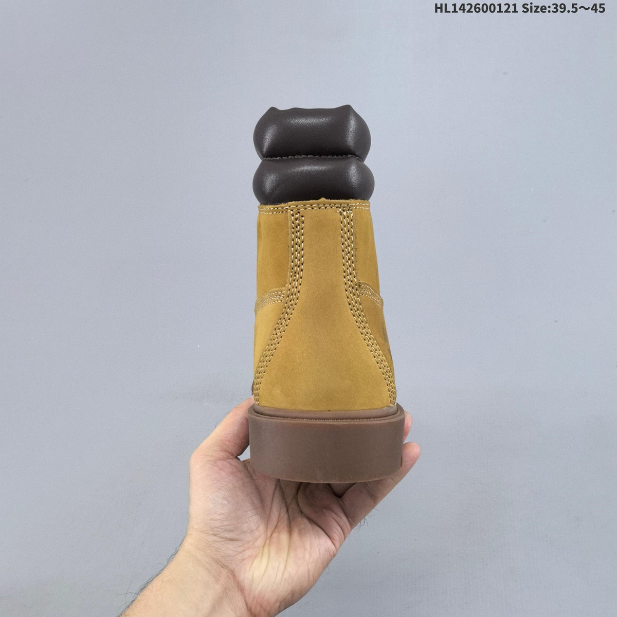 Timberland Yellow Mid-Top Lace-Up Boots
