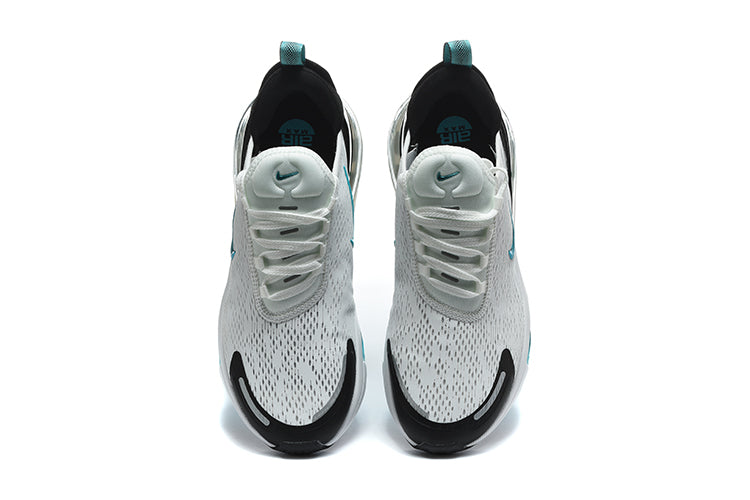 Nike Air Max 270 White Black Turquoise Sneakers