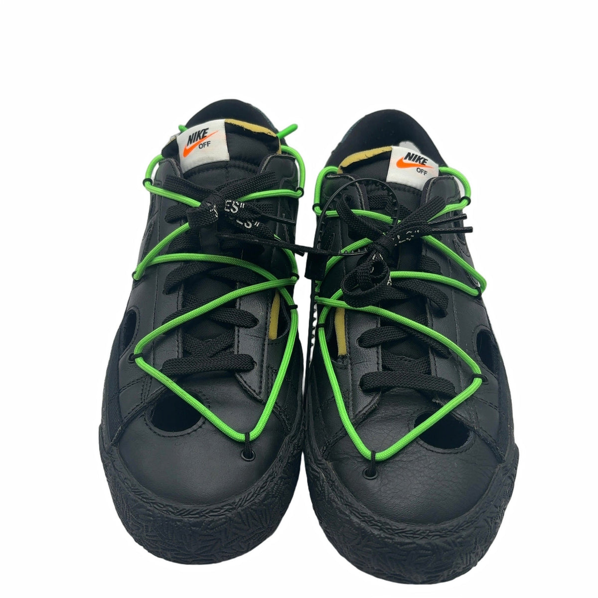 Nike Blazer Low Off-White Black Electro Green