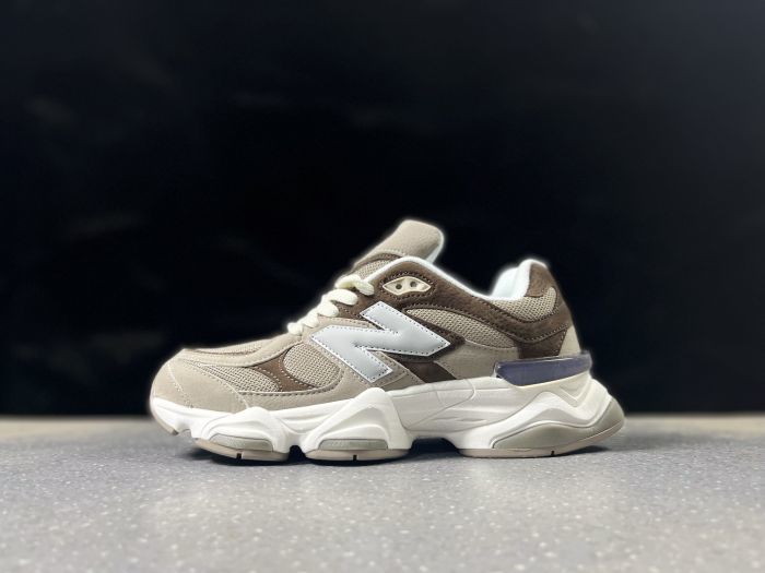 New Balance U9060 HZH Sneakers in Taupe and Cream