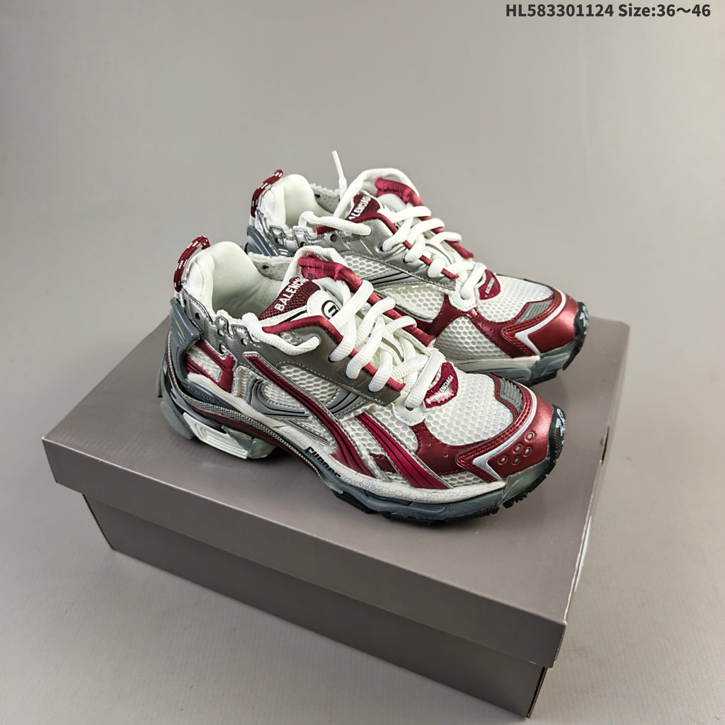 Balenciaga Runner Sneaker Low-Top Mesh Style