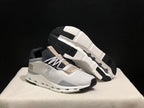 On Cloudnova 1 Sneakers in White and Sand