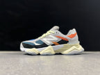 New Balance 9060 U9060GGB Sneakers, Grey and Orange