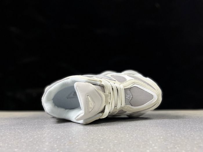 New Balance 9060 Sneakers in Cream and Gray U9060PIN
