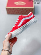 Vans SK8-Low Sneakers Red White 2607JJD438A18