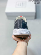 Maison Mihara Yasuhiro Original Sole Low Sneakers Black White