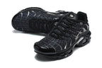 Nike Air Max Plus Black and Silver Sneakers