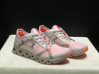 On Cloud X 4 AD Sneakers in Pink and Gray