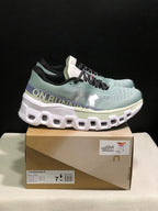 On Cloudmonster 2 Running Shoes, Mineral Aloe