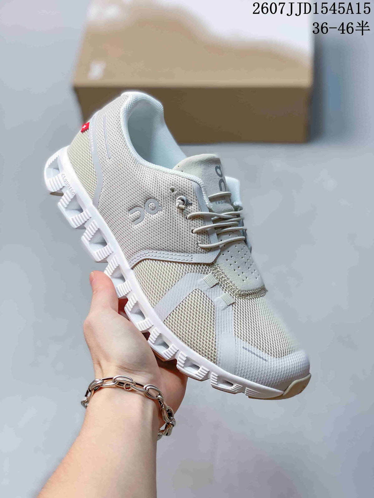 On CloudTilt White Mesh Running Sneakers
