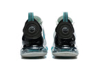 Nike Air Max 270 White Black Turquoise Sneakers