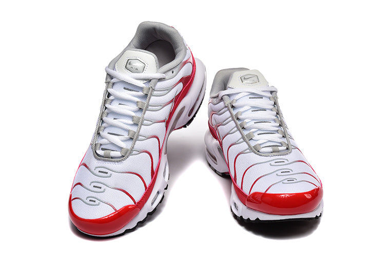 Nike Air Max Plus White and Red Sneakers F6224-101
