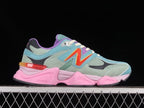 New Balance 9060 WRB Sneakers in Mint and Pink