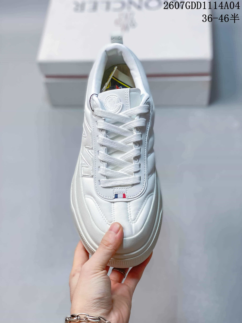 Moncler Trailgrip GTX Sneakers White 2607GDD1114A04