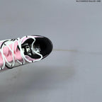 MLB Chunky Graffiti Sneakers in Pink and White