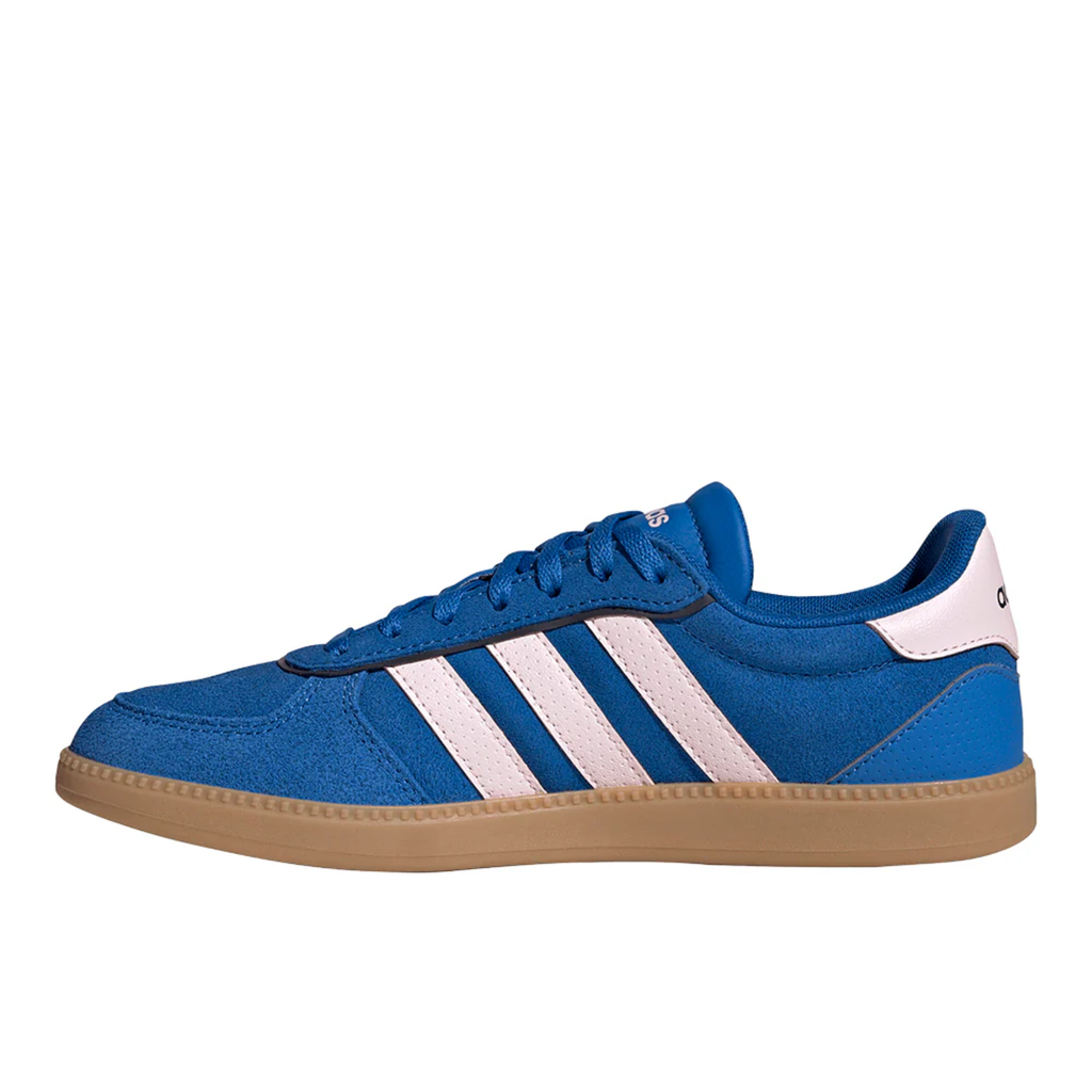 Adidas Women's Blue/Pink Breaknet Sleek Sneakers, JH6901